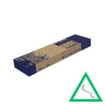 ISYBox - Crochet Petite Tuile Plate 11# - Triangle Vert